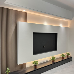 Alçıpan TV Ünitesi